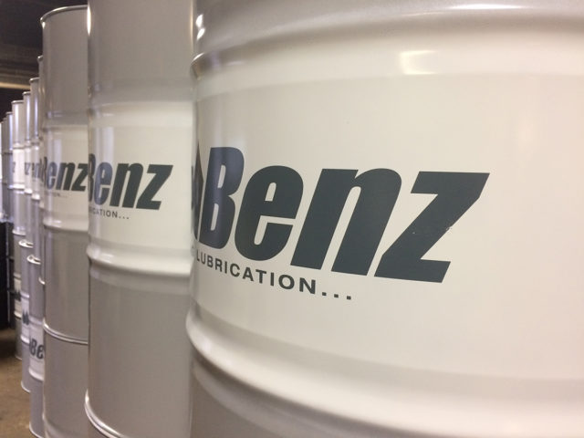 drums of benz oil lubricants